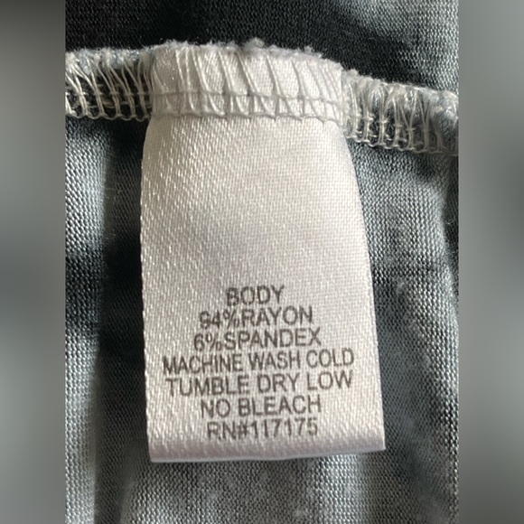 Women's Beach Break Grey & Black Tie Dye  Smoked Maxi Dress - Picture 11 of 11